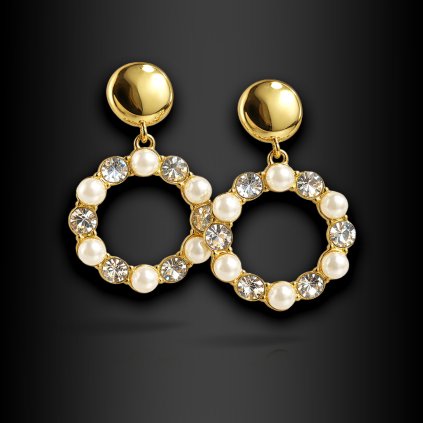 Dámské ocelové náušnice Oriessa (1)