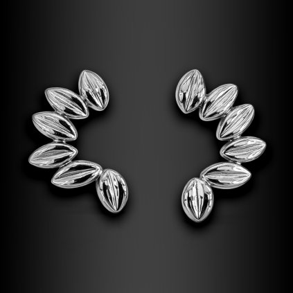 Dámské ocelové náušnice Creatia (3)