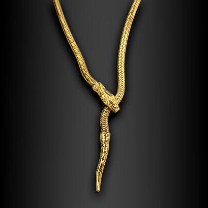 Luxusní dámský ocelový náhrdelník Orlissa (1)