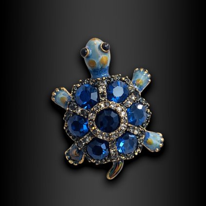 Dámská brož Maravea ve tvaru želvy (1)