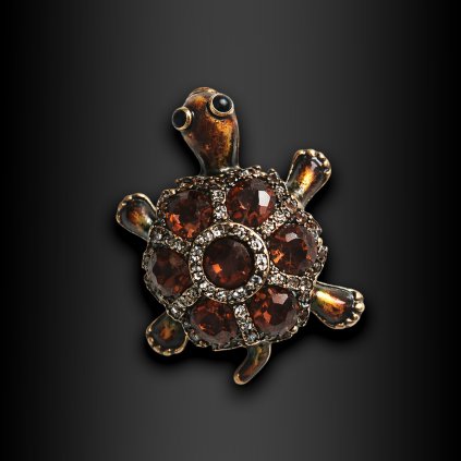 Dámská brož Maravea ve tvaru želvy (4)