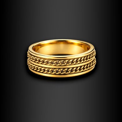 Unisex ocelový prsten Amoritto (1)