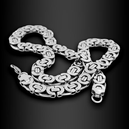 Mohutný pánský ocelový řetízek Attractive (3)