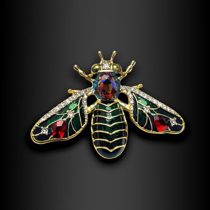 Dámská brož Calistra ve tvaru hmyzu (7)