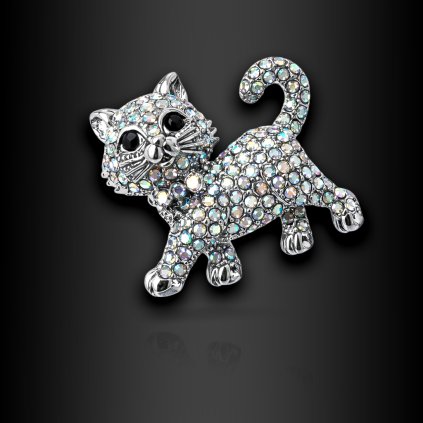 Brož Minette AB – kočka plná života (1)