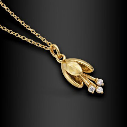 Dámský ocelový náhrdelník Isloria (1)