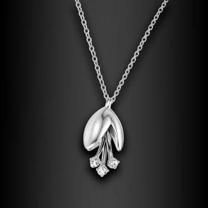 Dámský ocelový náhrdelník Isloria (5)