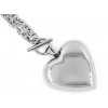 ❗VYPRODÁNO❗Náhrdelník lesklé ocelové srdce bez zdobení - Chirurgická ocel  + Doprava zdarma + Dárkové balení zdarma