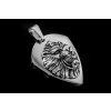 Přívěsek ocelový erb s hlavou Lva | DG Šperky  + Doprava zdarma + Dárkové balení zdarma