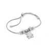 Dámský lankový náramek s přívěskem - Chirurgická ocel se zirkony  + Doprava zdarma + Dárkové balení zdarma