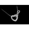 ❗VYPRODÁNO❗Dámský ocelový náhrdelník se srdíčkem a symbolem nekonečna | DG Šperky  + Doprava zdarma + Dárkové balení zdarma