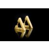 Minimalistické náušničky Triangle Gold - Chirurgická ocel  + Doprava zdarma + Dárkové balení zdarma