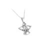 ❗VYPRODÁNO❗Přívěsek Anděl s řetízkem - Chirurgická ocel se zirkony  + Doprava zdarma + Dárkové balení zdarma