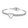 Cor Perlatus – Srdcový náramek se zirkony (4)