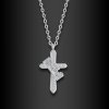 Jemný ocelový křížek Regina Crux ♀️ DG Šperky  + Řetízek zdarma + Doprava zdarma + Dárkové balení zdarma