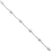 Dámský jemný náramek Bracelet Ovale 18 cm - Stříbro 925/1000  + Doprava zdarma + Dárkové balení zdarma