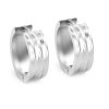 Náušnice kruhy Trivali - Chirurgická ocel