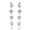 Visací srdíčkové náušnice Etrusca | DG Šperky  + Doprava zdarma + Dárkové balení zdarma
