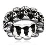 Pánský ocelový prsten Skullgar | DG Šperky  + Doprava zdarma + Dárkové balení zdarma