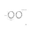 Náušnice ocelové kroužky Mirella | DG Šperky  + Doprava zdarma + Dárkové balení zdarma