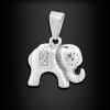 Ocelový přívěsek Slon pro Štěstí 🐘 DG Šperky  + Řetízek zdarma + Doprava zdarma + Dárkové balení zdarma