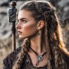 Ocelové náušnice Valkyria Mjölnir (1)