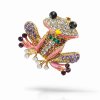 Dámská brož Talinea ve tvaru žáby se zirkony (2)