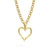 Dámský ocelový náhrdelník Corazia se symbolem srdce, nastavitelná délka (3)