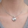 Dámský ocelový náhrdelník Roselynth se symbolem srdce (2)