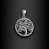 Dámský stříbrný přívěsek Arboréa – Strom života v kruhu (1)