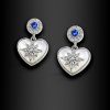 Dámské náušnice Siriann se srdcem (3)