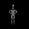 Pánský přívěsek Bodybuilder | DG Šperky  + Doprava zdarma + Dárkové balení zdarma