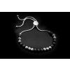 Atraktivní náramek Shamballa Black - Chirurgická ocel  + Doprava zdarma + Dárkové balení zdarma