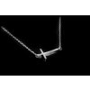 Náhrdelník podélný křížek - Chirurgická ocel  + Doprava zdarma + Dárkové balení zdarma