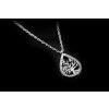 ❗VYPRODÁNO❗Drobný přívěsek Strom života ve tvaru kapky - Chirurgická ocel se zirkony