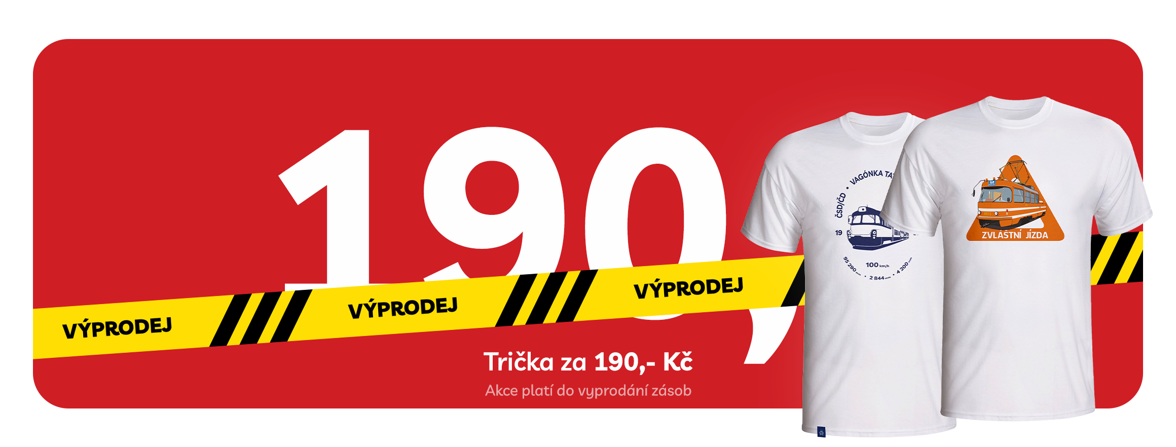 Výprodej triček