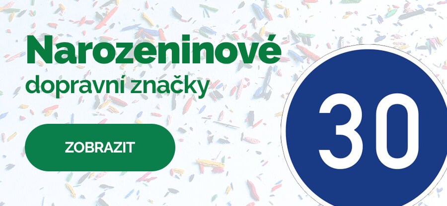 Narozeninové dopravní značky