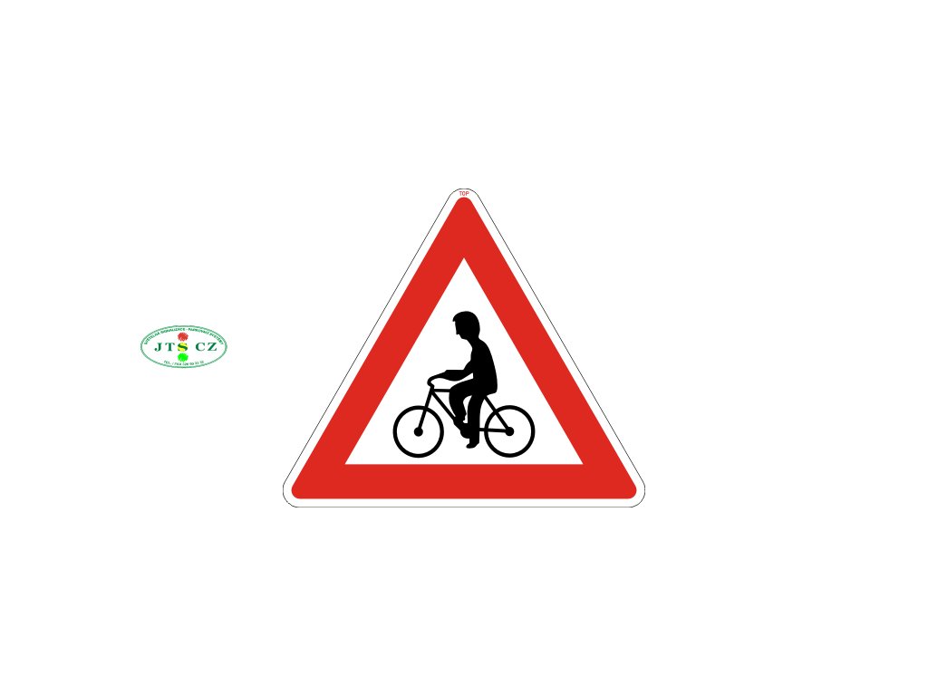 Dopravní Značka A19 Cyklisté