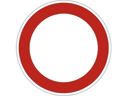 Dopravní Značka B1 Zákaz vjezdu všech vozidel