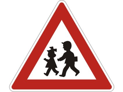 Značka A12b - 2.třída Pozor "Děti"