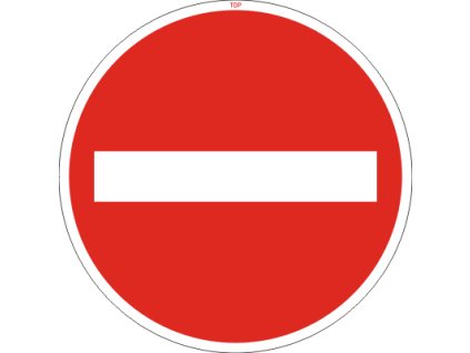 Dopravní Značka B2 500 mm Zákaz vjezdu všech vozidel - v jednom směru