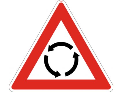 Dopravní Značka A4 Pozor, kruhový objezd