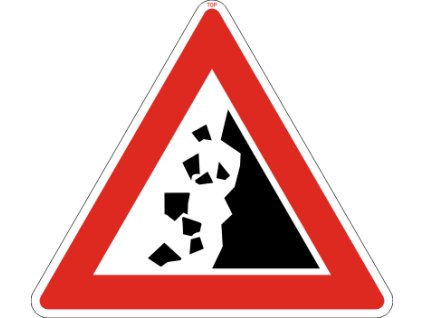 Dopravní Značka A18 Padající kamení