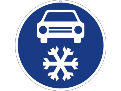 Dopravní Značka C15a Zimní výbava