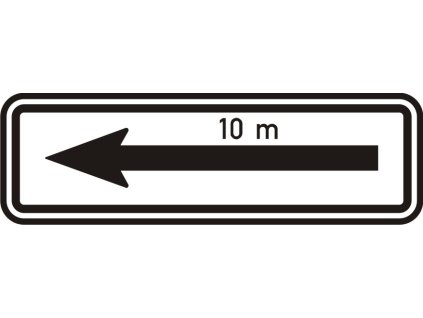Dopravní Značka E8d Úsek platnosti