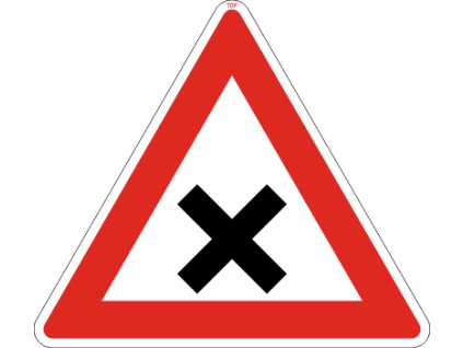 Dopravní Značka A3 velká Křižovatka