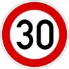 Dopravní Značka B20a - 2.třída Nejvyšší dovolená rychlost
