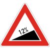 Dopravní Značka A5b Nebezpečné stoupání