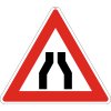 Dopravní Značka A6a Zúžená vozovka (z obou stran)