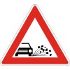Dopravní Značka A17 Odlétávající štěrk